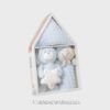 Set 3 piezas CASITA (Peluche + Manta + Dou dou)