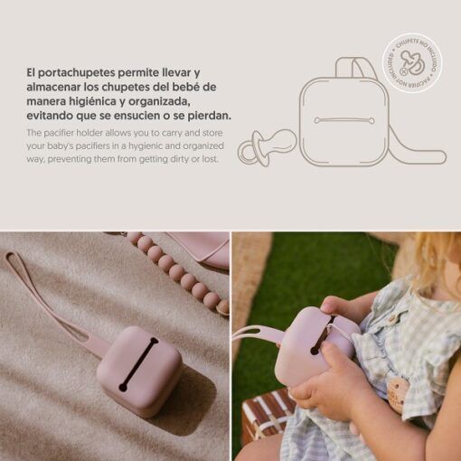 Portachupete cuadrado SILICONA Interbaby - Imagen 13