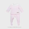Conjunto polainas ROMBO rosa