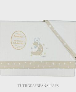 Sábana 3 piezas Franela OSO LUNA