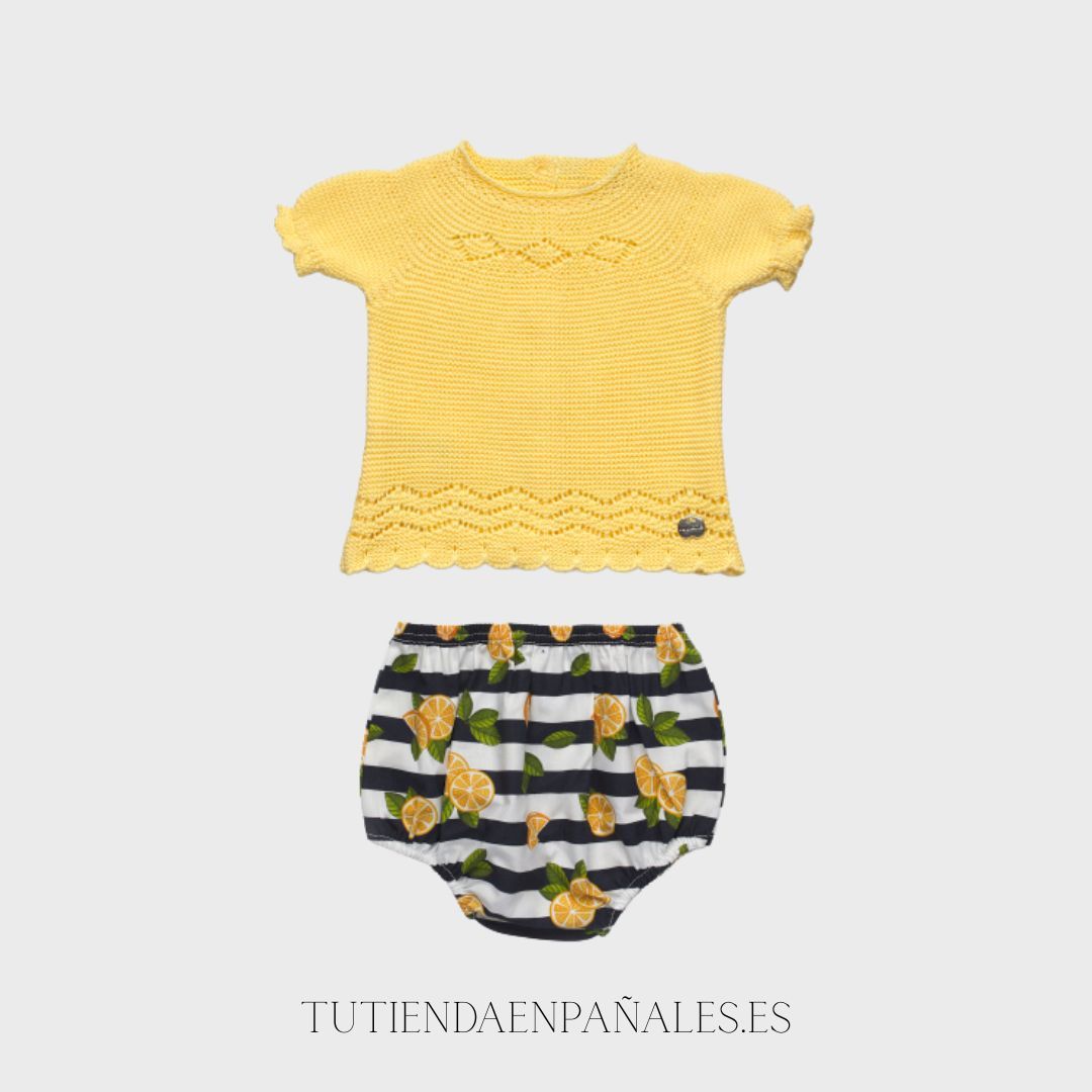 Conjunto braga tela Juliana LIMONES