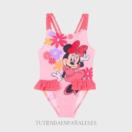 Bañador niña Disney MINNIE VOLANTE