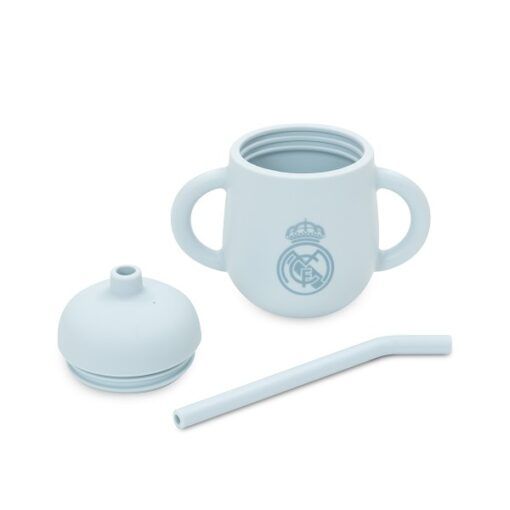 Vaso antigoteo y pajita de silicona oficial Real Madrid - Imagen 6