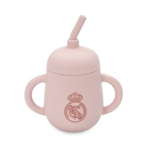 Vaso antigoteo y pajita de silicona oficial Real Madrid - Imagen 4