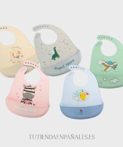 Babero silicona Gamberritos ESTAMPADO
