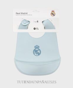 Babero silicona oficial Real Madrid