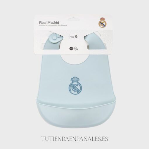 Babero silicona oficial Real Madrid