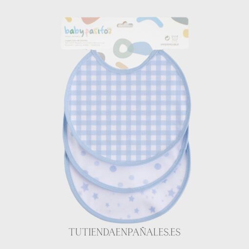Pack baberos VICHY ESTRELLAS