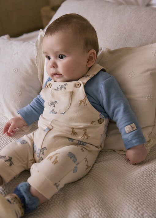 Conjunto peto estampado Mayoral SAVANA azul
