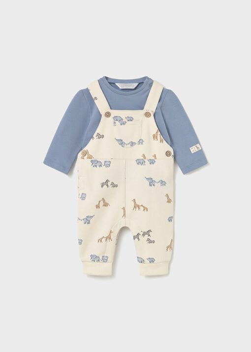 Conjunto peto estampado Mayoral SAVANA azul - Imagen 4