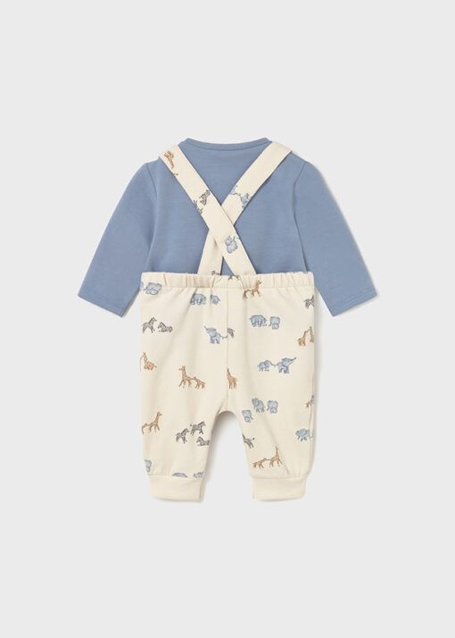 Conjunto peto estampado Mayoral SAVANA azul - Imagen 5