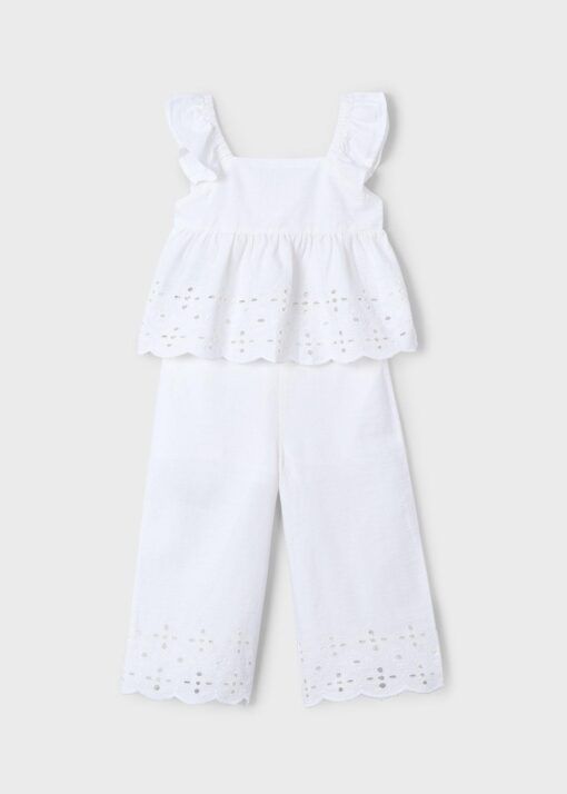 Conjunto infantil Mayoral pantalón largo PERFORADO - Imagen 4