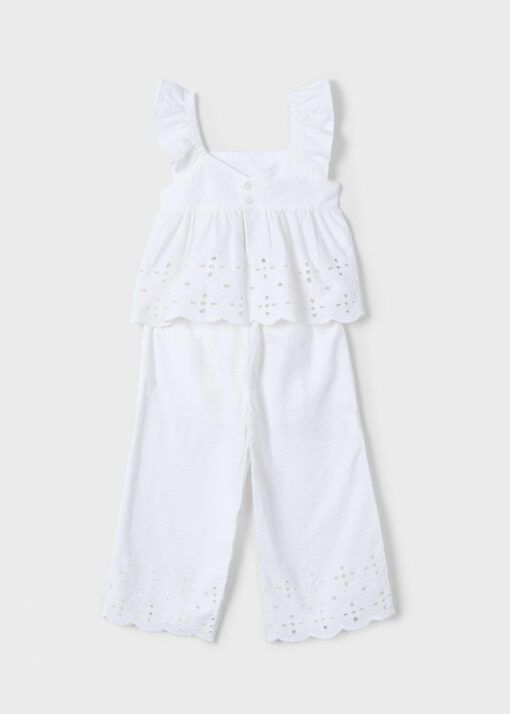 Conjunto infantil Mayoral pantalón largo PERFORADO - Imagen 3