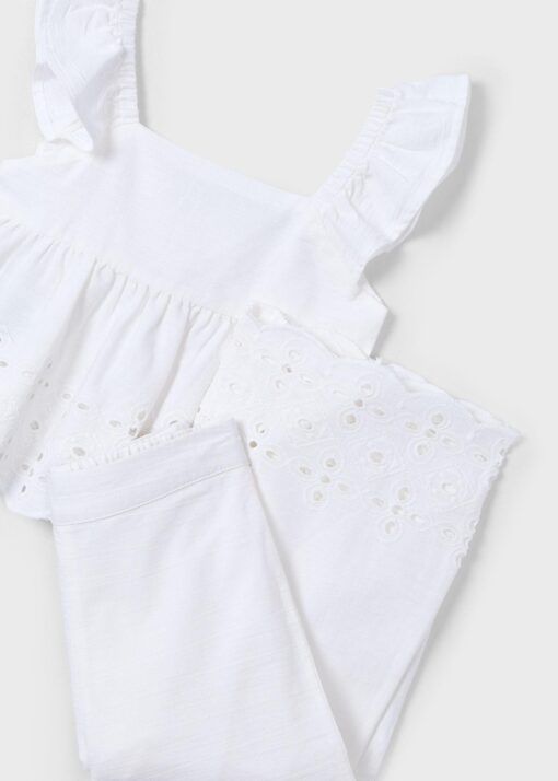 Conjunto infantil Mayoral pantalón largo PERFORADO - Imagen 2