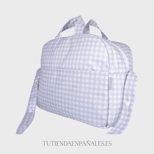 Bolso maternal plastificado CUADRO VICHY - Imagen 6