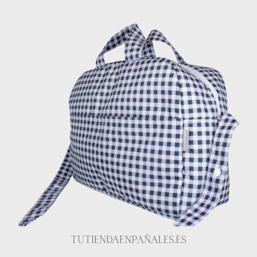 Bolso maternal plastificado CUADRO VICHY - Imagen 3