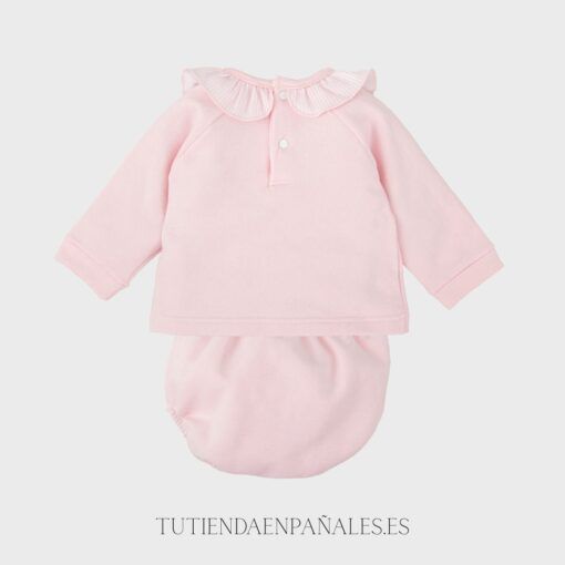Conjunto ranita 2 piezas algodón VESPA rosa - Imagen 2