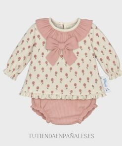 Jesusín con lazada con braga FRUTAS rosa