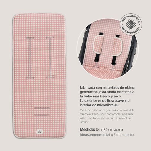 Colchoneta universal + protector CUADRO VICHY - Imagen 10
