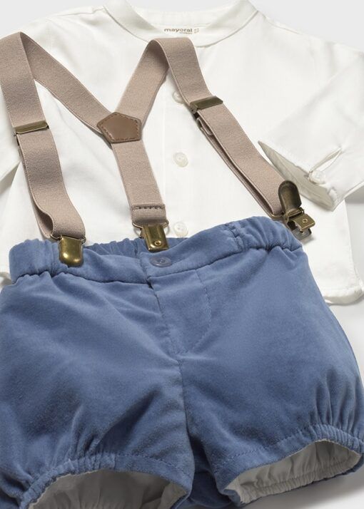 Conjunto pantalón camisa con tirantes ÁRTICO Mayoral - Imagen 4