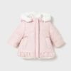 Chaquetón reversible pelos ROSA BABY Mayoral