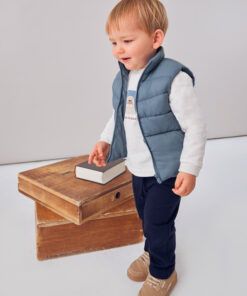 Conjunto 3 piezas chaleco Mayoral PINGÜINO iceberg