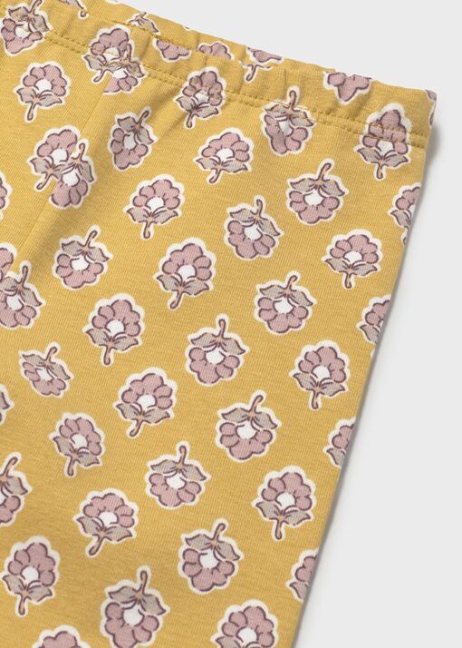 Conjunto leggings con diadema Mayoral FLOR miel - Imagen 5