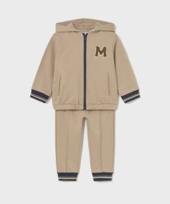 Chandal 2 piezas capucha Mayoral CLASSIC beige