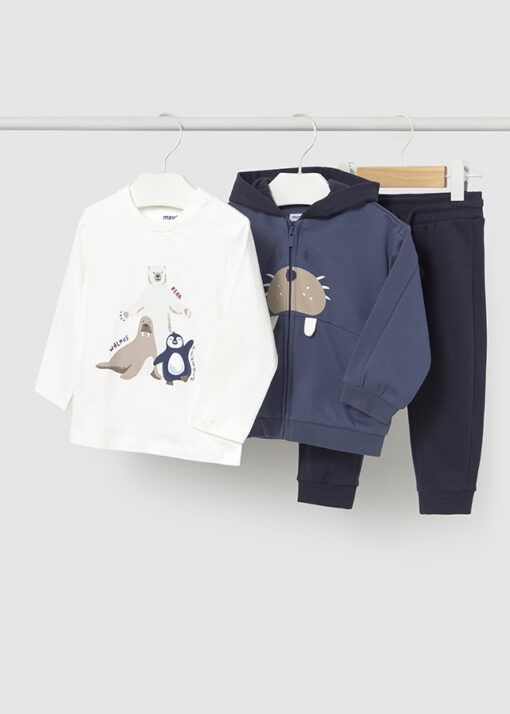 Chandal 3 piezas capucha Mayoral PINGUÏNO