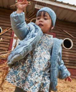 Vestido terciopelo Mayoral ESTAMPADO blue bell