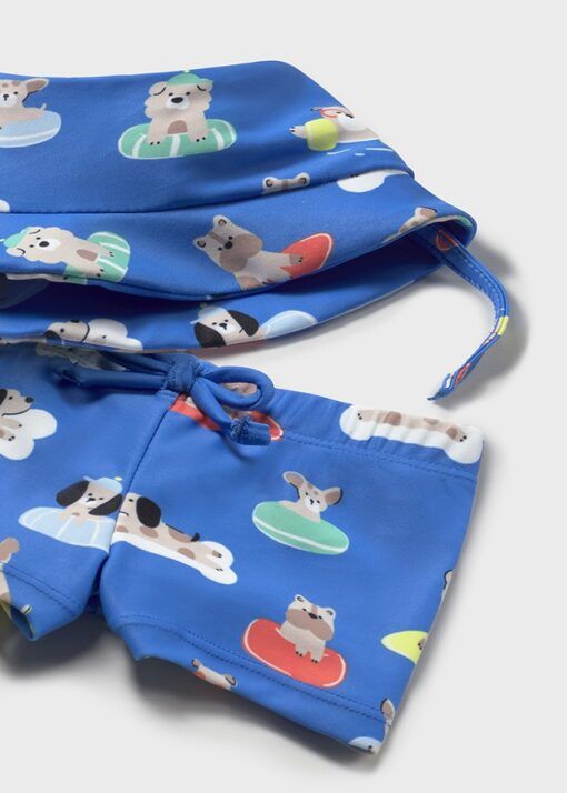 Conjunto baño con gorro Mayoral PERRITO azul - Imagen 5