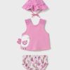 Conjunto baño gorro Mayoral POLLITO HELADO chicle