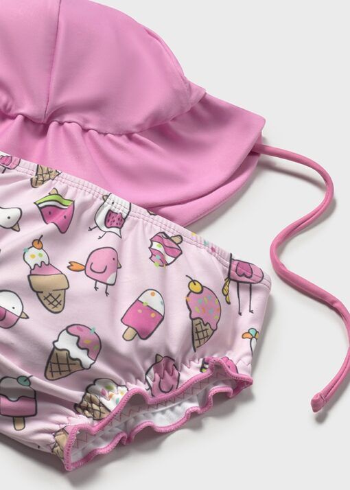 Conjunto baño gorro Mayoral POLLITO HELADO chicle - Imagen 5