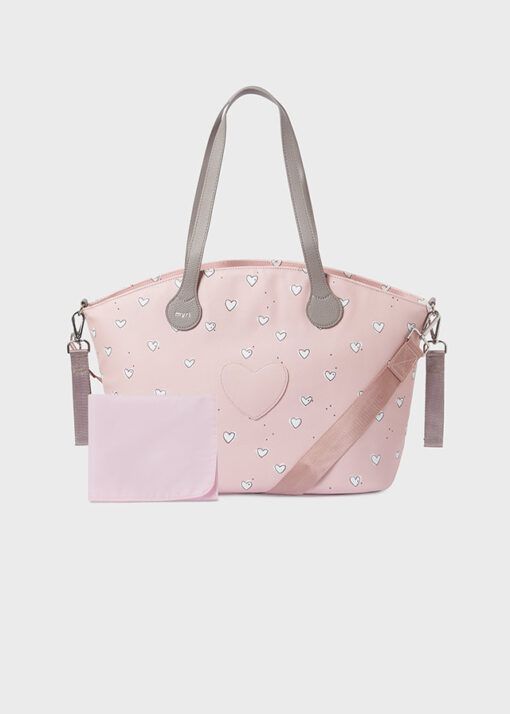Bolso con cambiador Mayoral CORAZONES