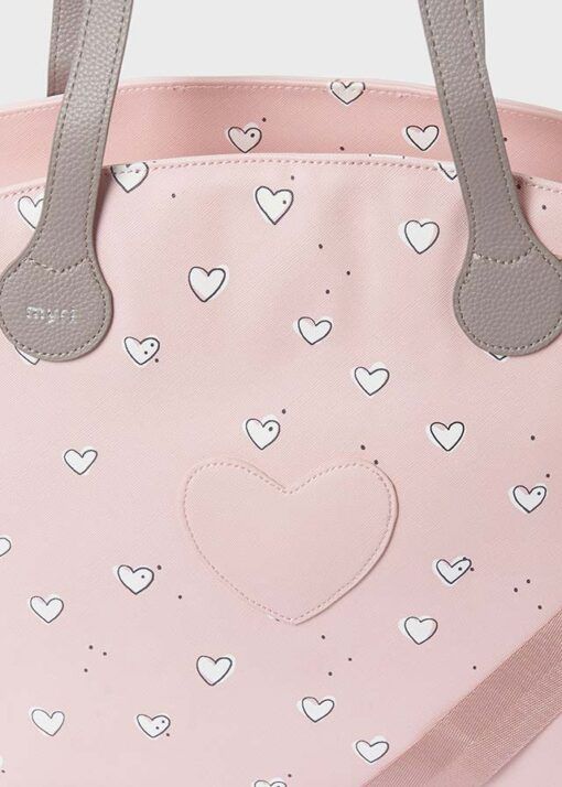 Bolso con cambiador Mayoral CORAZONES - Imagen 5