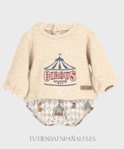 Conjunto pololo CIRCUS azul