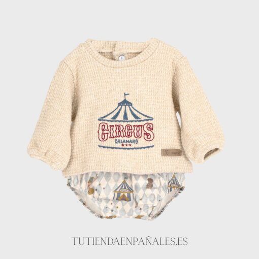 Conjunto pololo CIRCUS azul