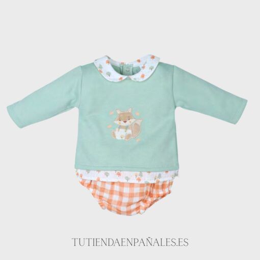 Conjunto sudadera ranita ARDILLA