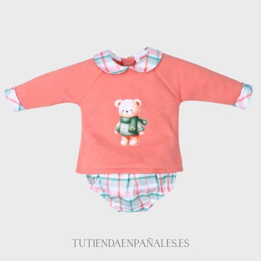 Conjunto sudadera ranita OSO BUFANDA