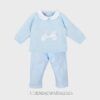 Chandal algodón niño VESPA celeste