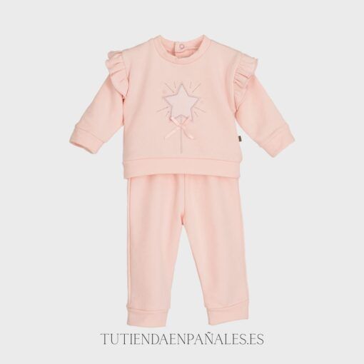 Conjunto sport algodón VARITA DE HADA rosa