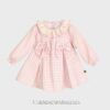 Vestido bebé VICHY LAZADAS rosa