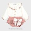 Conjunto camisa pololo LAZO MICROPANA nude