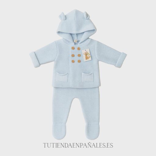 Conjunto capucha lana doble SAGITARIO