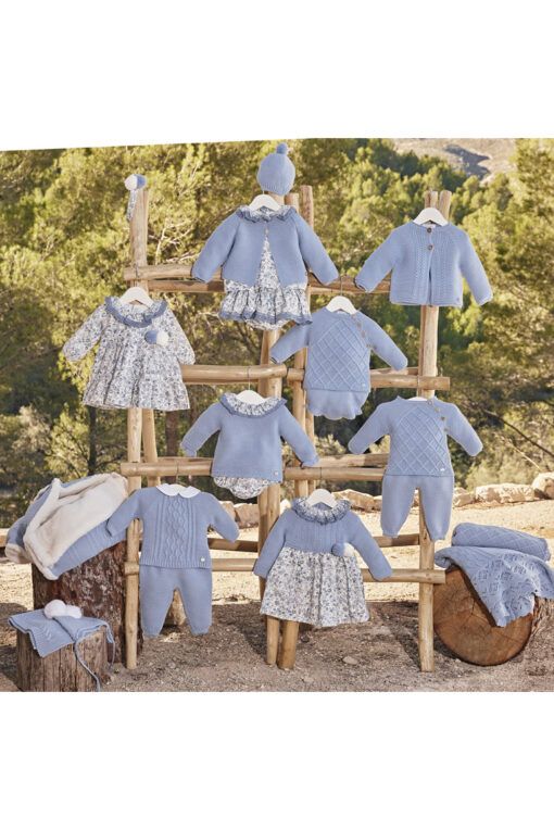 Vestido cuerpo punto lana Juliana FLORES familia Candelas - Imagen 3