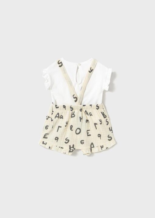 Conjunto peto y camiseta Mayoral ABECEDARIO - Imagen 3