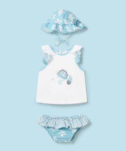 Conjunto baño y gorro Mayoral TORTUGA