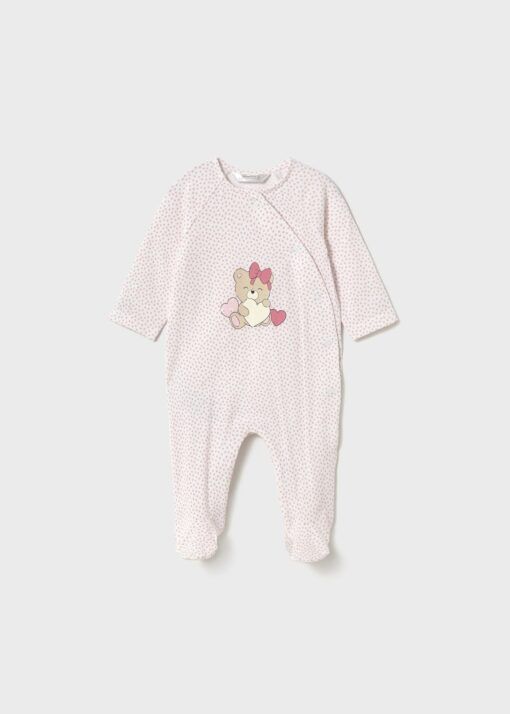 Pijama algodón Mayoral OSITA CORAZÓN