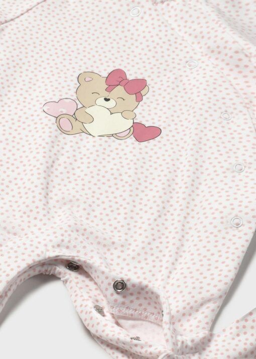 Pijama algodón Mayoral OSITA CORAZÓN - Imagen 2