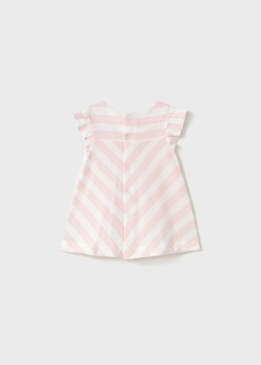 Vestido Mayoral LAZADA LISTAS rosa - Imagen 3